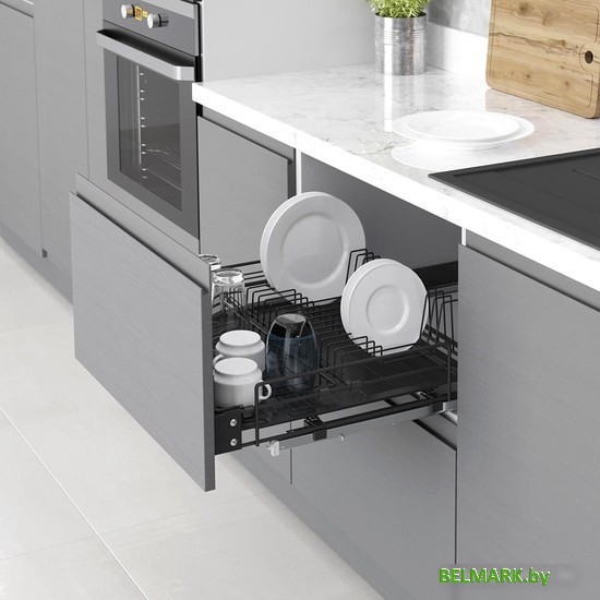 Вставка в полку Starax S-2032-A (антрацит) - фото