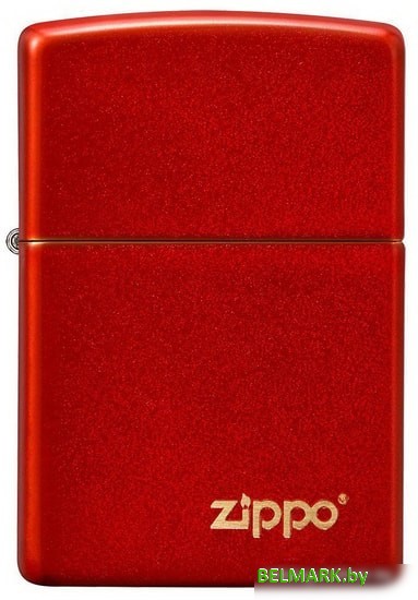 Зажигалка Zippo Classic Metallic Red Zippo Logo 49475ZL - фото2