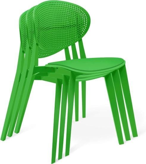 Стул Sheffilton SHT-S111-P (зеленый/зеленый) - фото2