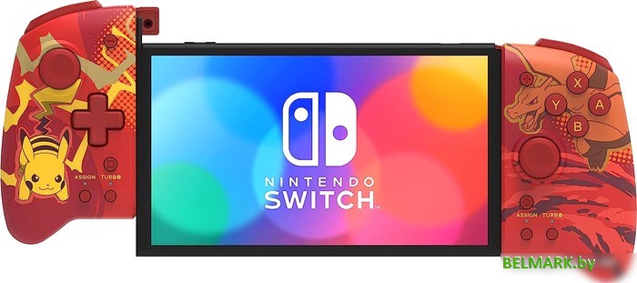 Геймпад HORI Split Pad Pro Pikachu & Charizard NSW-413U - фото