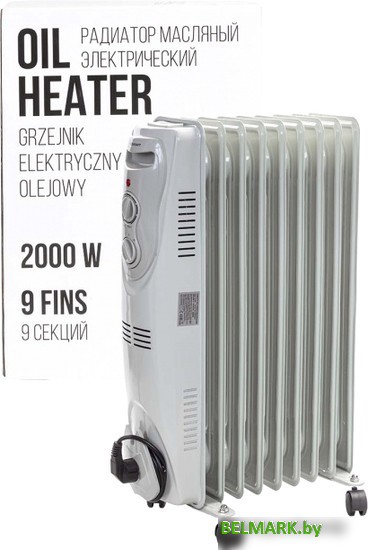 Масляный радиатор с вентилятором ForceKraft FK-YL-B08-9 - фото