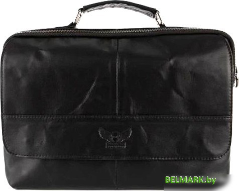 Мужская сумка Poshete 253-35202-24-BLK (черный) - фото