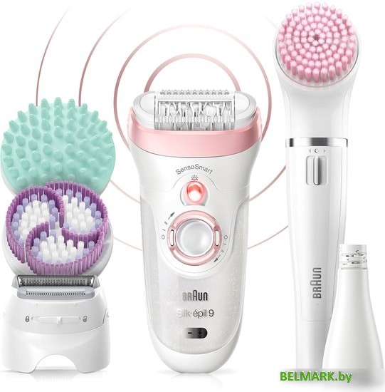 Эпилятор Braun Silk-epil Beauty Set 9 9/985 BS Wet &amp; Dry - фото2