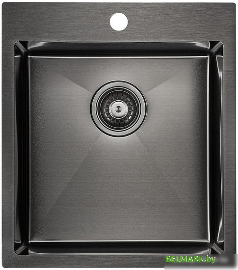 Кухонная мойка Paulmark Kroner 45 PM214551-GM - фото