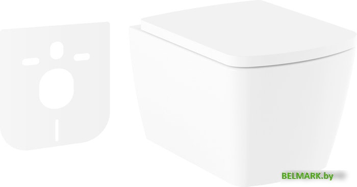 Унитаз Lavinia Boho Aveo Rimless 21010008 (чаша, пневмокрышка, шум-я) - фото