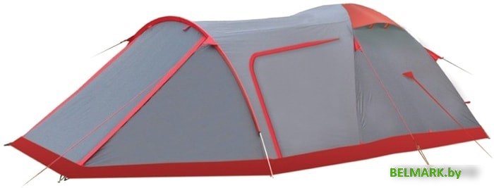 Палатка TRAMP Cave 3 v2 (серый) - фото
