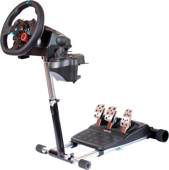 Стойка для автосимуляторов Wheel Stand Pro Deluxe V2 для рулей Logitech G29/G920/G27/G25 - фото