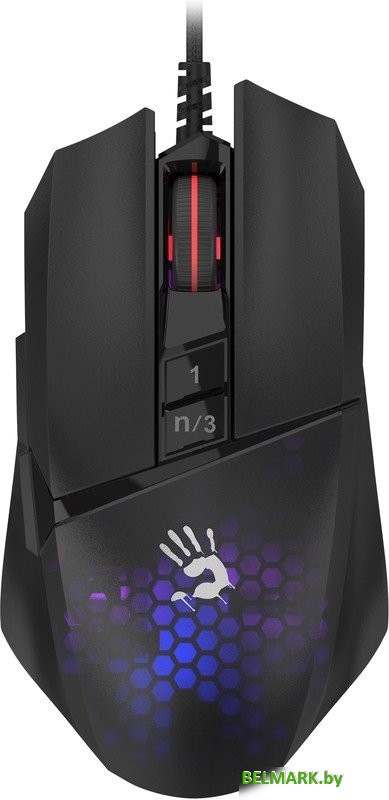 Игровая мышь A4Tech W65 Max Mini Honeycomb - фото