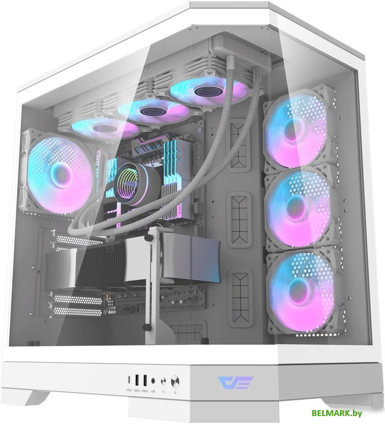 Корпус dark Flash DQX90 (белый) - фото