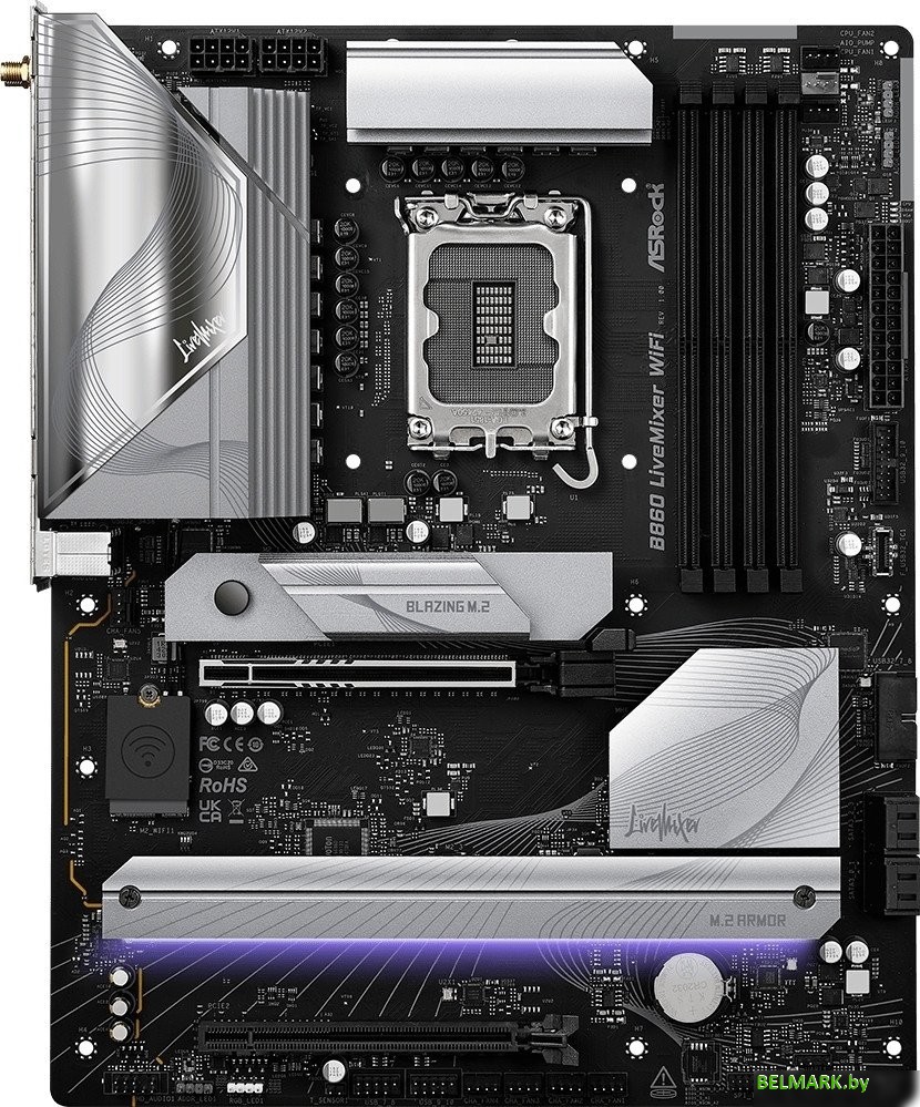 Материнская плата ASRock B860 LiveMixer WiFi - фото2