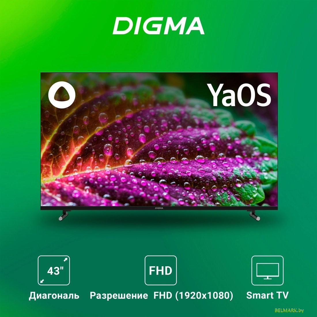 Телевизор Digma DM-LED43SBB33 - фото2