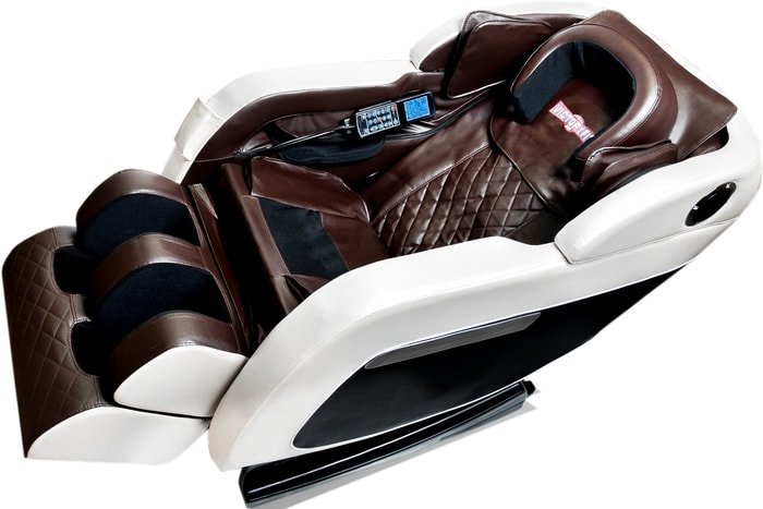 Массажное кресло VictoryFit VF-M10 (коричневый/бежевый) - фото2