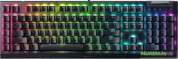 Клавиатура Razer BlackWidow V4 X (Razer Yellow, нет кириллицы) - фото