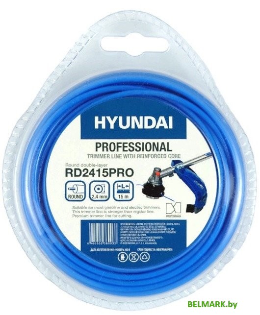 Леска для триммера Hyundai RD-2415 PRO - фото