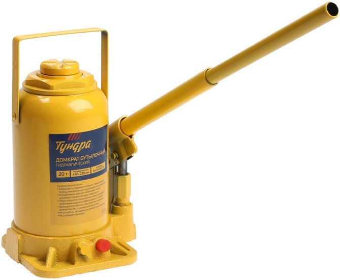 Бутылочный домкрат Tundra 9422643 - фото2