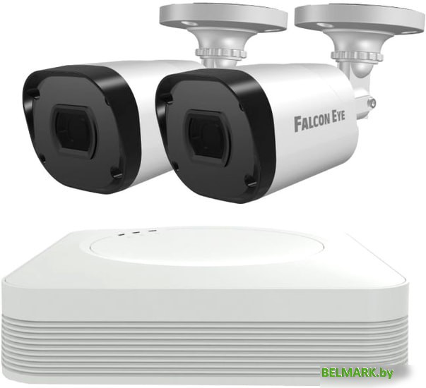 Гибридный видеорегистратор Falcon Eye FE-104MHD Kit Light Smart - фото