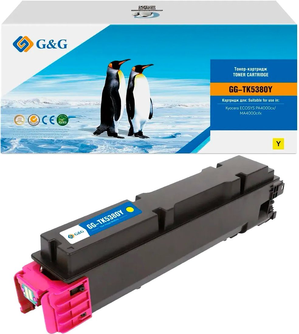 Картридж G&G GG-TK5380Y (аналог Kyocera TK-5380Y) - фото