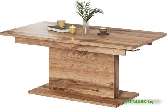 Стол-трансформер Halmar Busetti (дуб вотан/дуб вотан) - фото