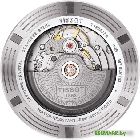 Наручные часы Tissot Seastar 1000 Powermatic 80 T120.407.17.041.00 - фото2