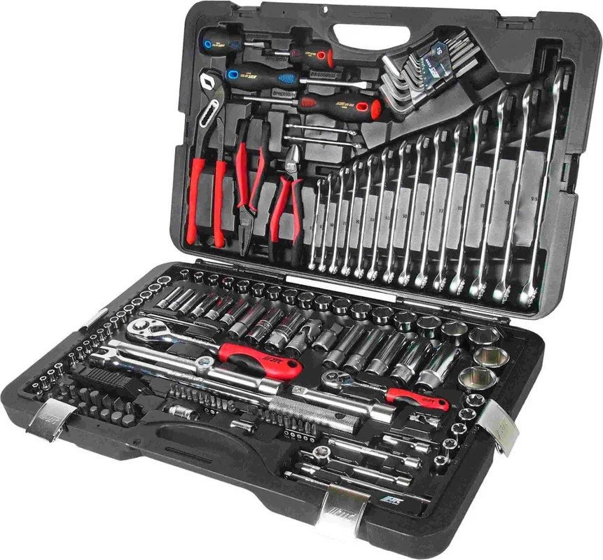 Универсальный набор инструментов JTC JTC-H145C (145 предметов) - фото