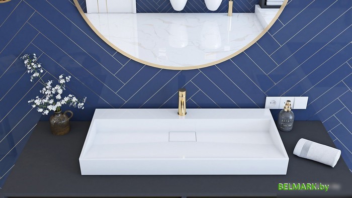 Умывальник Rea Goya 100 U8903 (белый) - фото