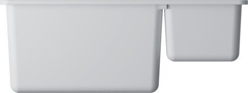 Кухонная мойка Omoikiri Kata 55-2-U WH (белый) - фото2