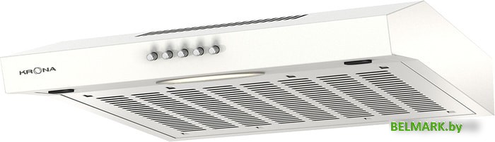 Кухонная вытяжка Krona EVA 600 PB (белый) - фото