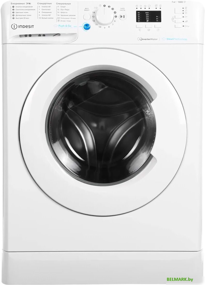 Стиральная машина Indesit BWSA 7109 WWV - фото