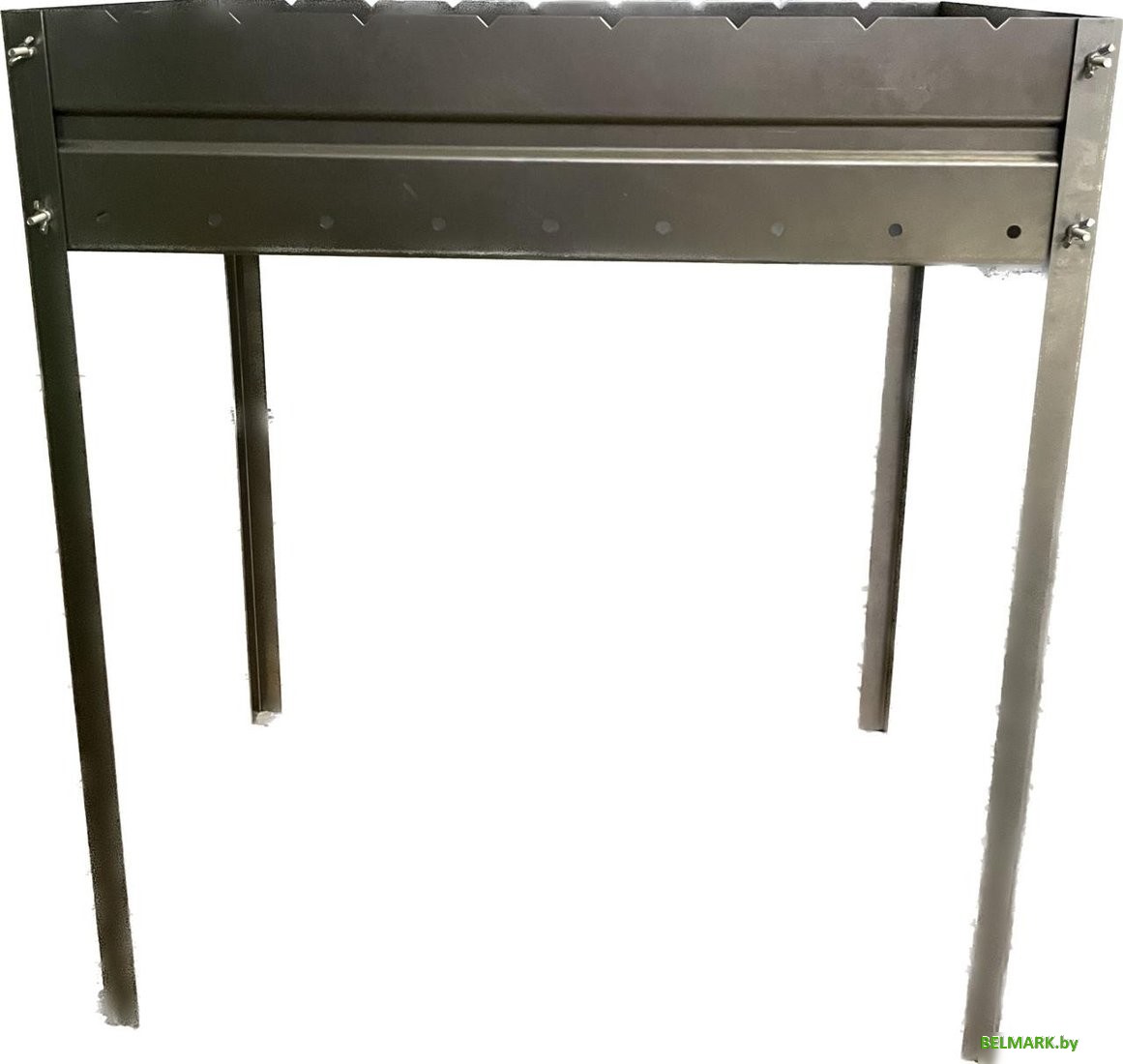 Складной мангал КЕДР плюс 700х400х800мм МСБ-700РЖБ - фото