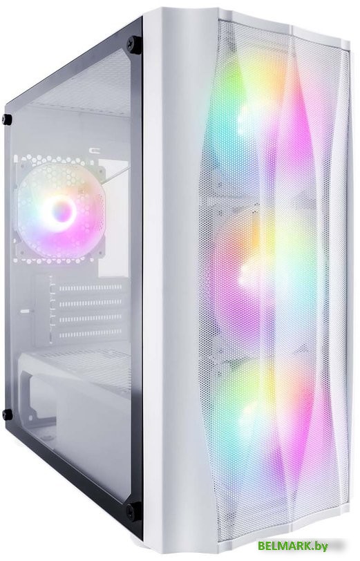 Корпус 1stPlayer Firebase X3-M-WH-4F1-W - фото