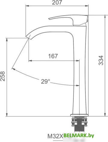 Смеситель Gappo G1007-86 - фото2