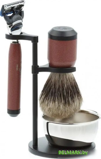 Бритвенный набор IL Ceppo SET-S112P4FT (красный/черный) - фото