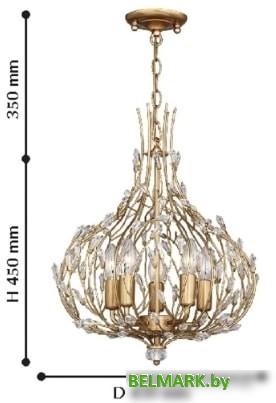 Подвесная люстра Favourite Batun 2020-5P - фото2