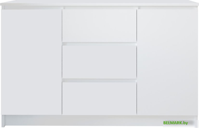 Комод ДСВ Мори МК 1200.3 (белый) - фото