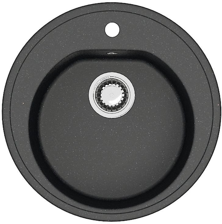 Кухонная мойка Berge BR-5200 + Like F8007122 (черный) - фото2