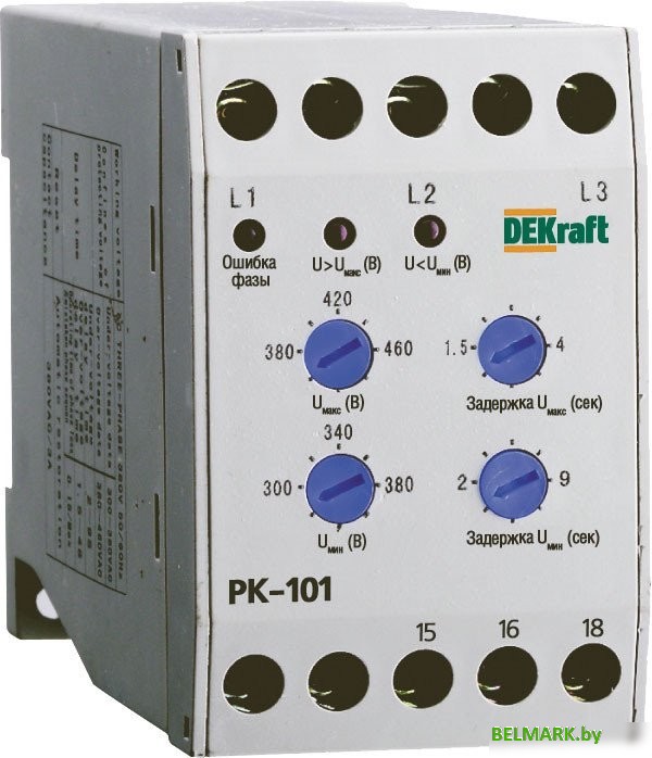 Реле контроля фаз DEKraft 23300DEK - фото