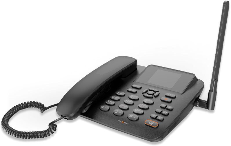 Телефонный аппарат TeXet FX-200 (черный) - фото