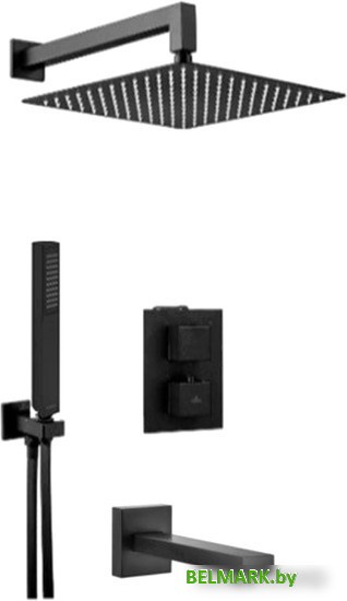 Душевая система Deante Thermo Nero-1T - фото