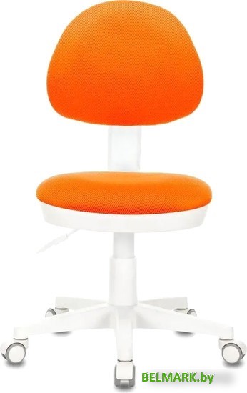 Компьютерное кресло Бюрократ KD-3 (оранжевый TW-96-1/белый) - фото2