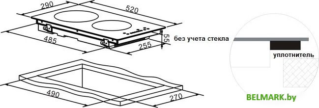 Варочная панель Schtoff I30H03 Black - фото2