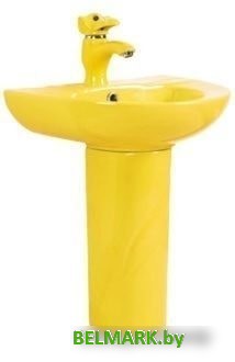 Умывальник Gid NB192Y (желтый) - фото