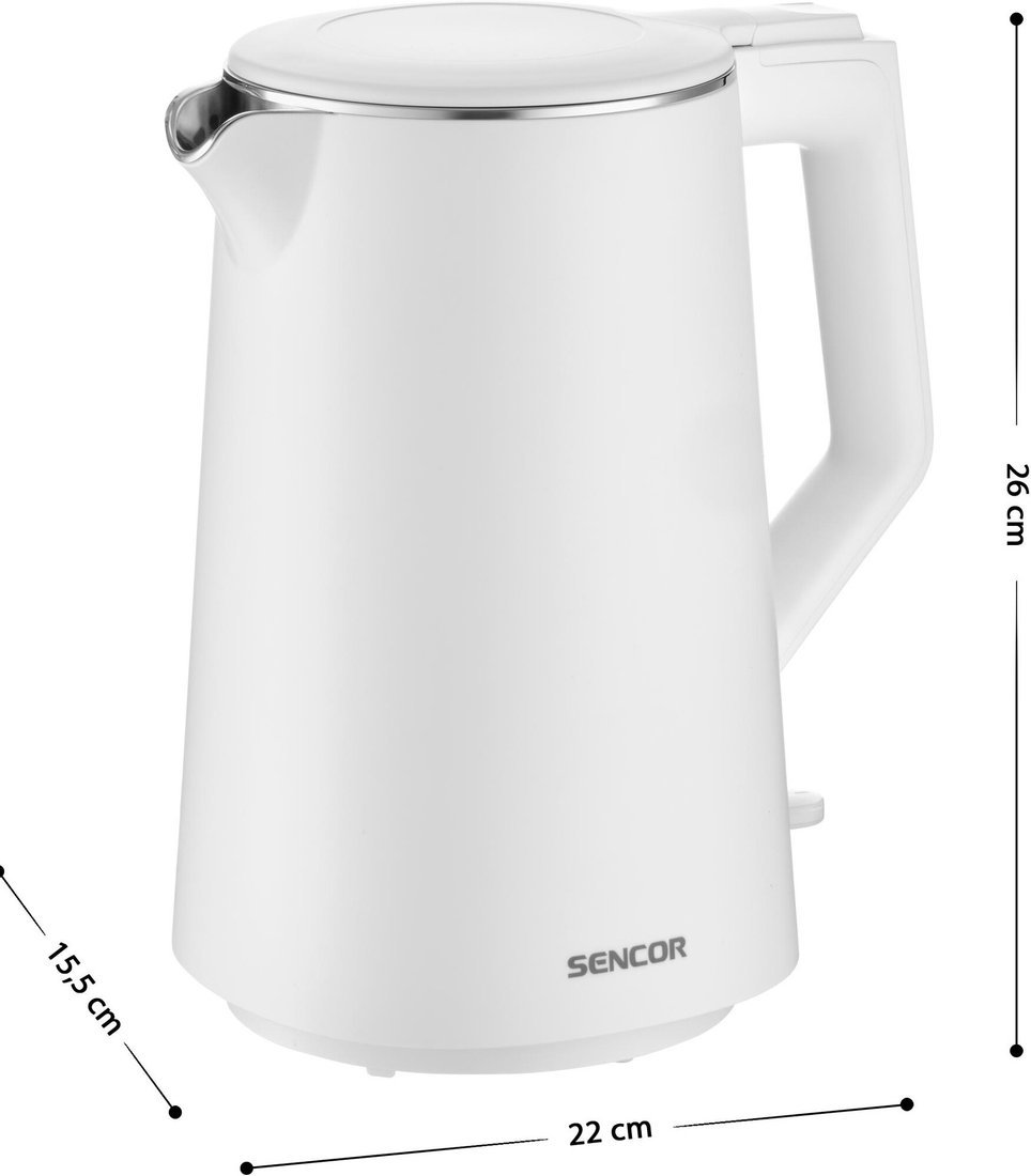 Электрический чайник Sencor SWK 0550WH - фото2