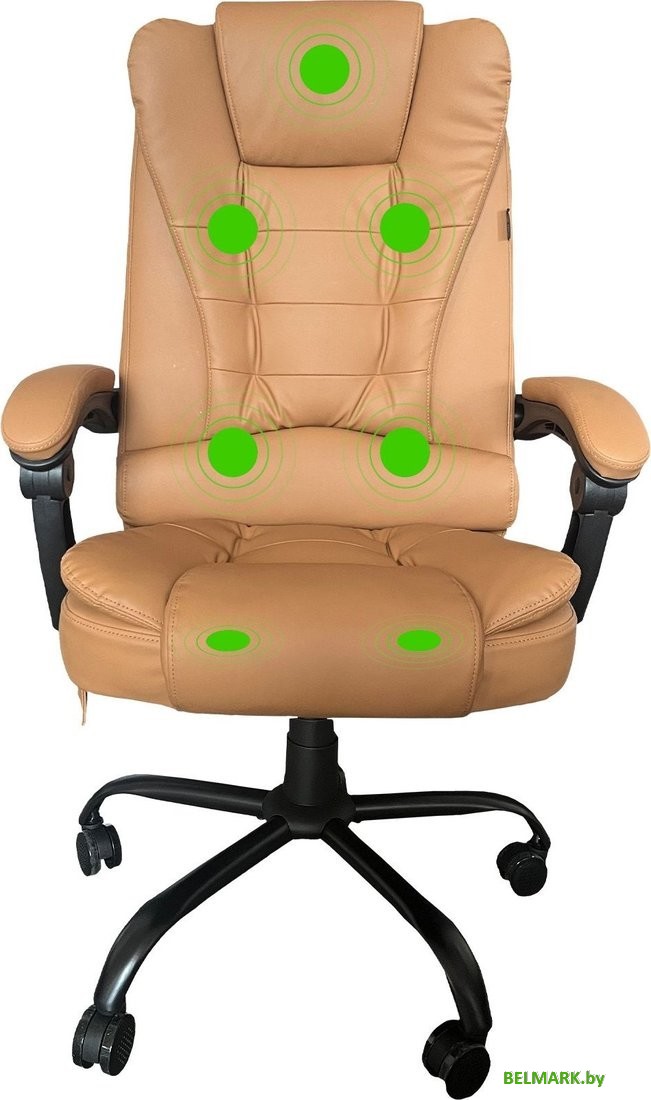 Офисное кресло CACTUS CS-CHR-OC05M-BR (бежевый) - фото2