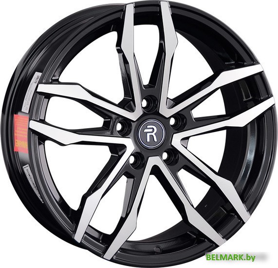 Литые диски Replay LX188 18x8" 5x114.3мм DIA 60.1мм ET 30мм BKF - фото