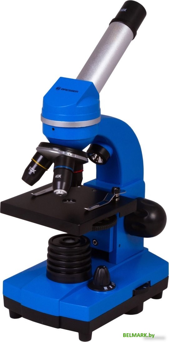Детский микроскоп Bresser Junior Biolux SEL 40–1600x 74322 (синий) - фото