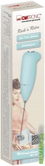 Ручной вспениватель молока Clatronic MS 3089 (мятный) - фото2