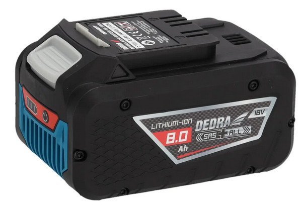 Аккумулятор Dedra DED6937 (18В/8 Ач) - фото