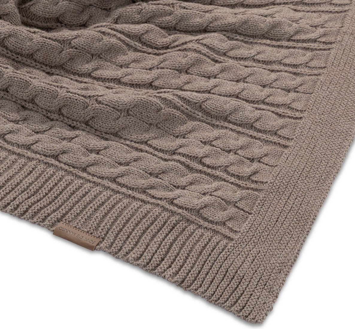 Плед Sofi De MarkO Джовани 220x240 Пл-ДЖкф-22x240 (кофе) - фото2