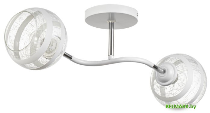 Светильник BayerLux Офелия 9717702 (белый/хромовый) - фото
