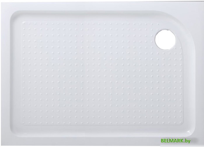 Душевой поддон BelBagno TRAY-BB-AH 100x80 (правый) - фото